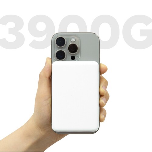 초슬림 강력 자성 부착 고속 충전 무선 보조 배터리 5000mAh