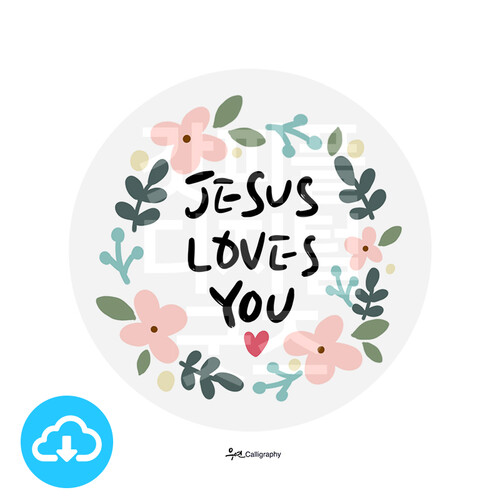  Ķ׶ 168 JESUS LOVES YOU by 쿬Ķ׶ / ̸Ϲ߼()