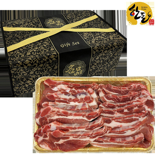[한돈] 국내산 한돈 LA 돼지갈비 3kg 국산 냉동 찜 구이 명절 선물세트
