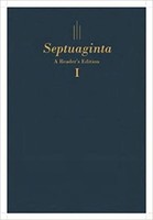 Septuaginta: A Readers Ed., 2 Vols. (Blue Cloth Hardcover) (English and Greek Edition)