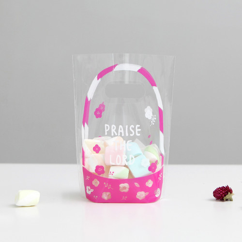 패키징 선물포장 비닐백(소) 01.핑크(10매)