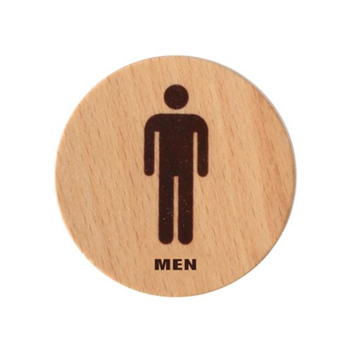 6503 - 화장실 MEN 우드 문패 사인 표지판 | 갓피플몰 6503 - 화장실 MEN 우드 문패 사인 표지판 [갓피플몰]