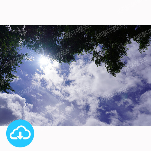 구름있는 하늘 포토이미지 4 by 니카 / 이메일발송(파일)