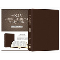 KJV: Cross Reference Study Bible Indexed [Bonded Leather Brown]