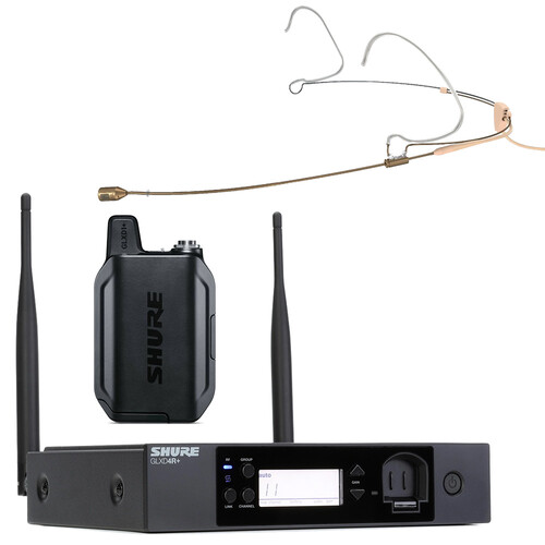 SHURE GLXD14R  / DPA 4488-DC-D-F00-LH   DAD6010 설교용 단일지향성 무선헤드셋마이크