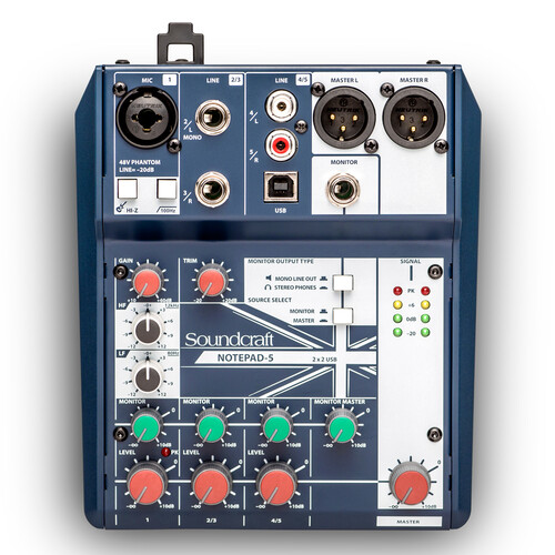 Soundcraft Notepad-5 Ƴα ͼ