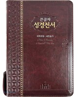 성서원 큰글자 성경전서 중합본 (색인/지퍼/초코/NKR73STH)