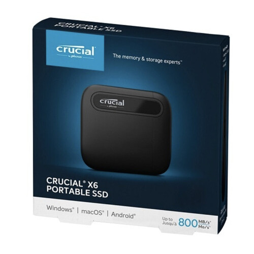 마이크론 Crucial X6 Portable SSD 1TB
