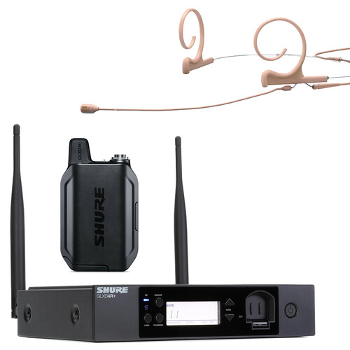 SHURE GLXD14R  / DPA 4288-DC-D-F00-LH   DAD6010 설교용 무선헤드셋마이크