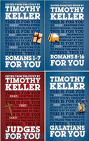팀 켈러 원서 4종 세트: Romans 1-7 for You(9781908762917)   Romans 8-16 For You(9781910307298)   Galatians for You(9781908762573)  