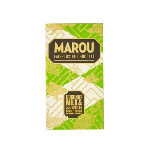 마루 싱글오리진 다크초콜릿 코코넛밀크＆벤쩨 55％ (80g)