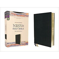 NRSVue: Holy Bible, Leathersoft, Black, Comfort Print