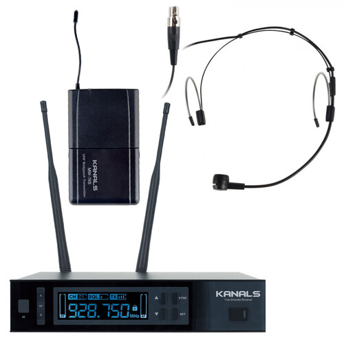 카날스 MW-710 / ET-801H 무선 헤드셋 마이크