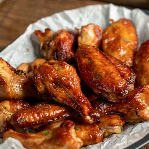 에어프라이어치킨 에프에굽닭 윙봉 500g