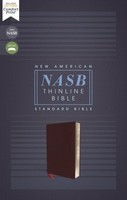 NASB: Thinline Bible, Burgundy, Red Letter Edition, 1995 Text, Comfort Print (Bonded Leather)