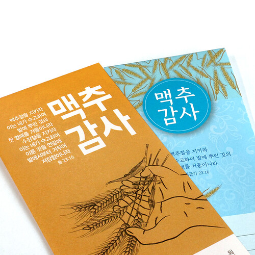 헌금봉투 맥추감사주일 2종 6093