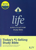 KJV: Life Application Study Bible, 3rd Ed, Red Letter, Hardcover