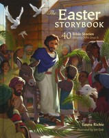 Easter Storybook: 40 Bible Stories Showing Who Jesus Is (Hardcover)