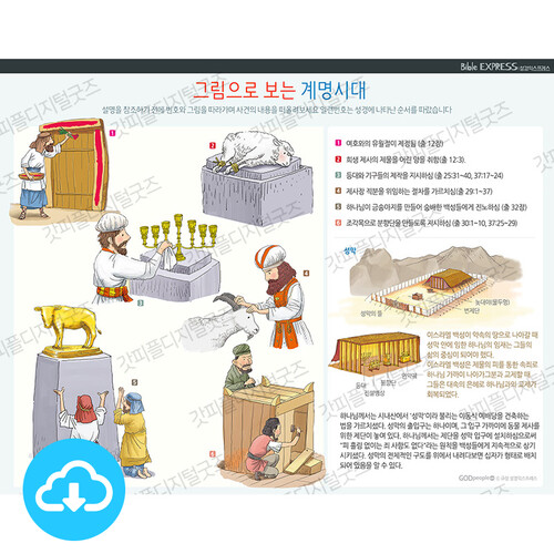 성경 인포그래픽 36 그림으로 보는 계명시대 by 규장굿즈 / 이메일발송(파일)