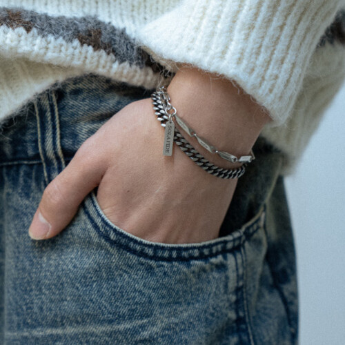 SOLA FIDE LAYERED BRACELET