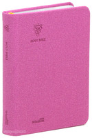 Holy Bible 개역한글판 성경전서 미니 단본(색인/이태리신소재/밴드식/핑크/42HC)