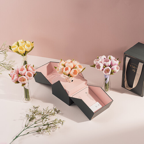 블룸 튤립 부케 LED 무드등  리모콘 - Bloom tulip bouquet LED lights