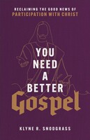 You Need a Better Gospel: Reclaiming the Good News of Participation with Christ (Paperback)