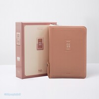 개역개정 큰글성경 새찬송가 소 합본(색인/지퍼/PU/핑크베이지)