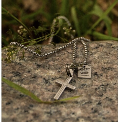 SOLA SCRIPTURA CROSS CLASSIC NECKLACE