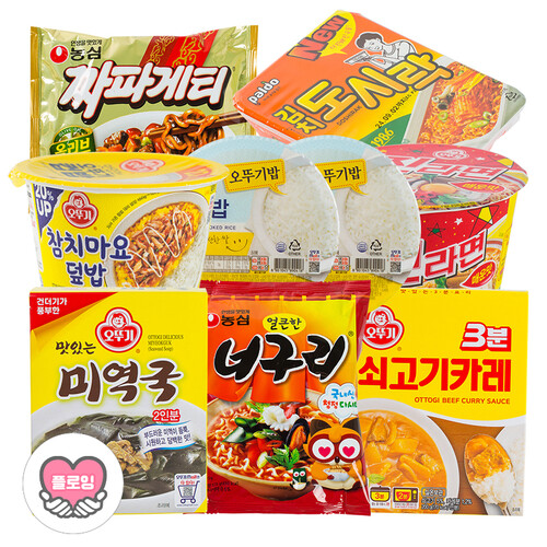 [플로잉전용상품] 양주네팔교회에 라면밥세트 보내기_라면밥상품 4-15