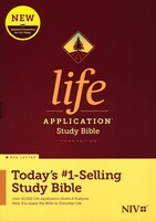 NIV: Life Application Study Bible, 3rd Ed (Hardcover, Red Letter) (Text Size:8.5)