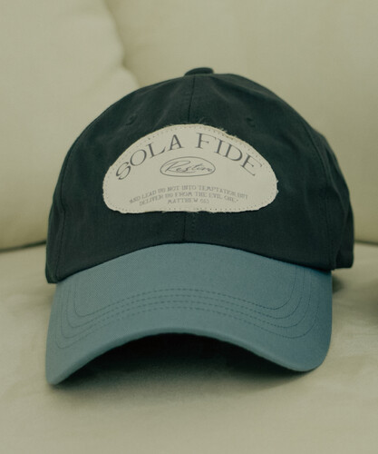 SOLA FIDE Patch Logo Ball Cap (Charcoal)