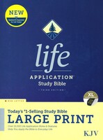 KJV: Life Application Study Bible, 3rd Ed, Large Print, Red Letter, Hardcover, Indexed