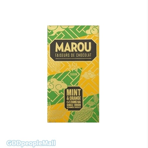마루 오리진 플러스 베트남 초콜릿 - 민트＆오렌지＆동나이 68％ (80g)