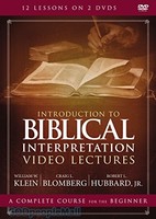 (DVD) Introduction to Biblical Interpretation Video Lectures: A Complete Course for the Beginner