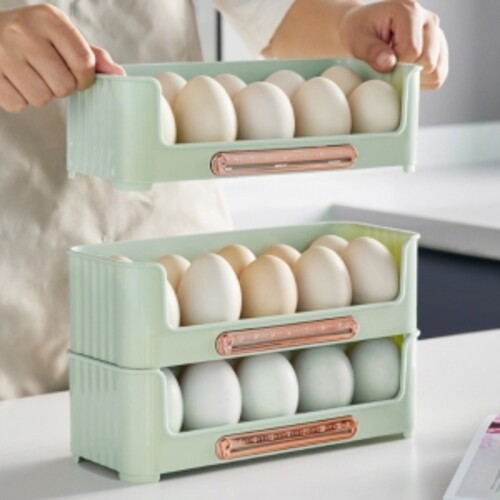 냉장고 측면 조립식 계란 보관함 30구 521