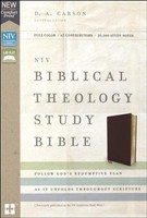 NIV: Biblical Theology Study Bible, Comfort Print (Bonded Leather, Burgundy) (Previously published as NIV Zondervan Study Bible)