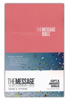 Message: Gift and Award Bible (Softcover, Coral)