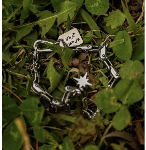 SOLA SCRIPTURA LINK CHAIN BRACELET