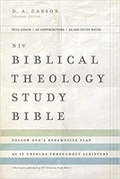 NIV: Biblical Theology Study Bible, Hardcover, Comfort Print (Previously published as NIV Zondervan Study Bible)